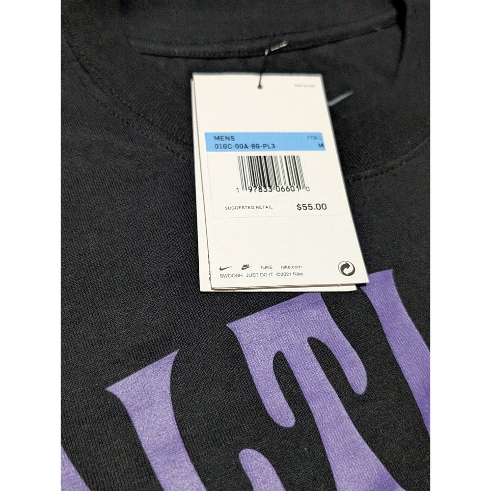 Baltimore Ravens‎ NFL Men's Nike Black Short Sleeve Tee Shirt / NWT Size M